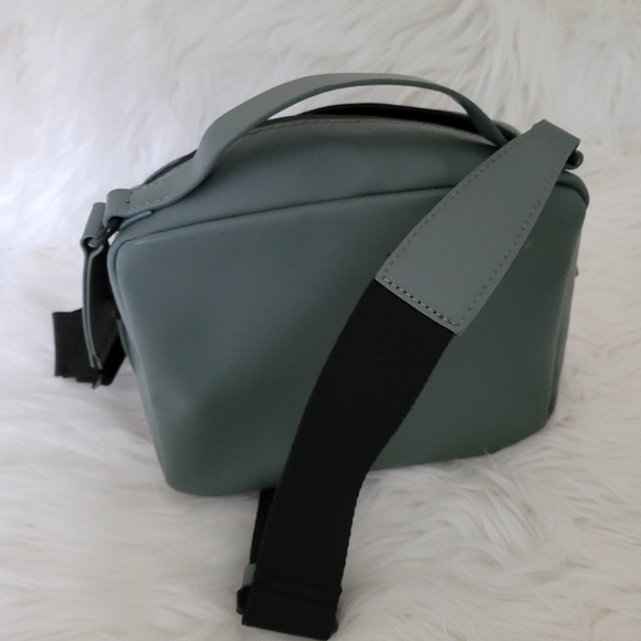 ZARA RUBBERIZED CROSSBODY BAG NEW - Picture 7 of 8